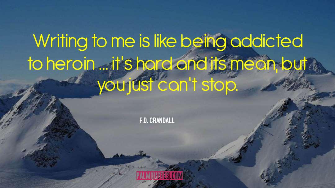 Stop Plagiarism quotes by F.D. Crandall