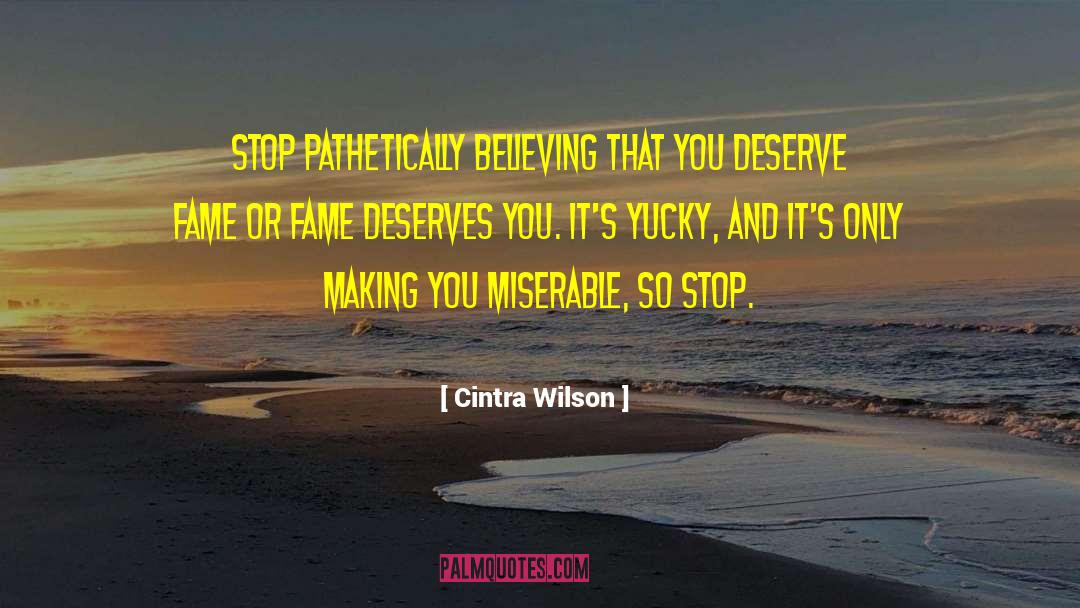 Stop Racism quotes by Cintra Wilson