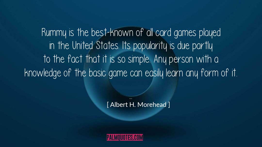 Stoplights Game quotes by Albert H. Morehead