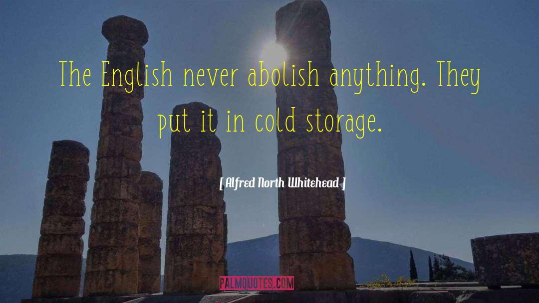 Storage quotes by Alfred North Whitehead