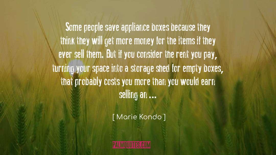 Storage quotes by Marie Kondo