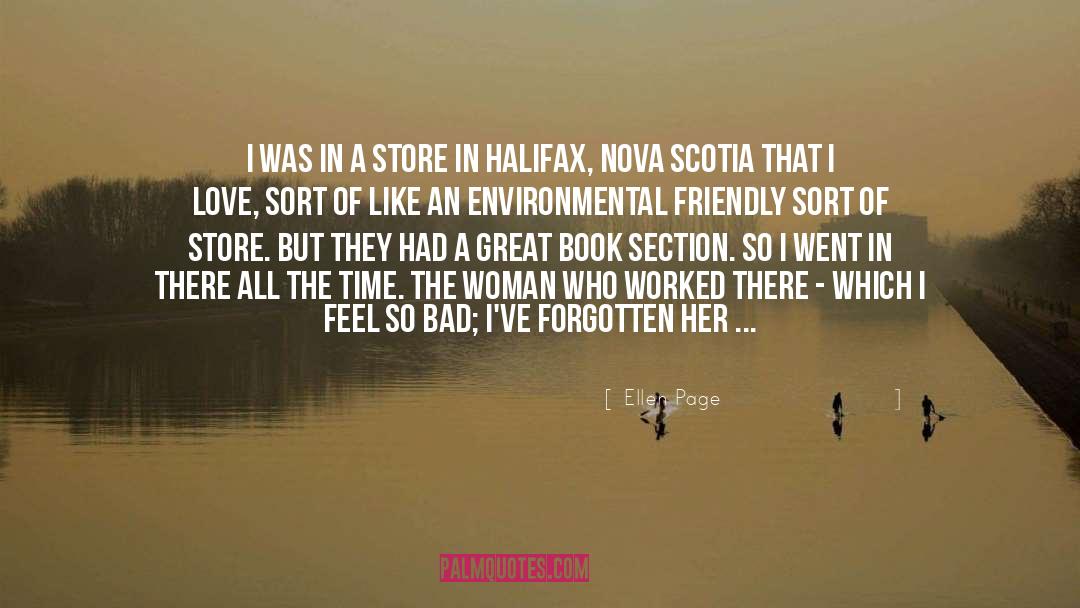 Store quotes by Ellen Page