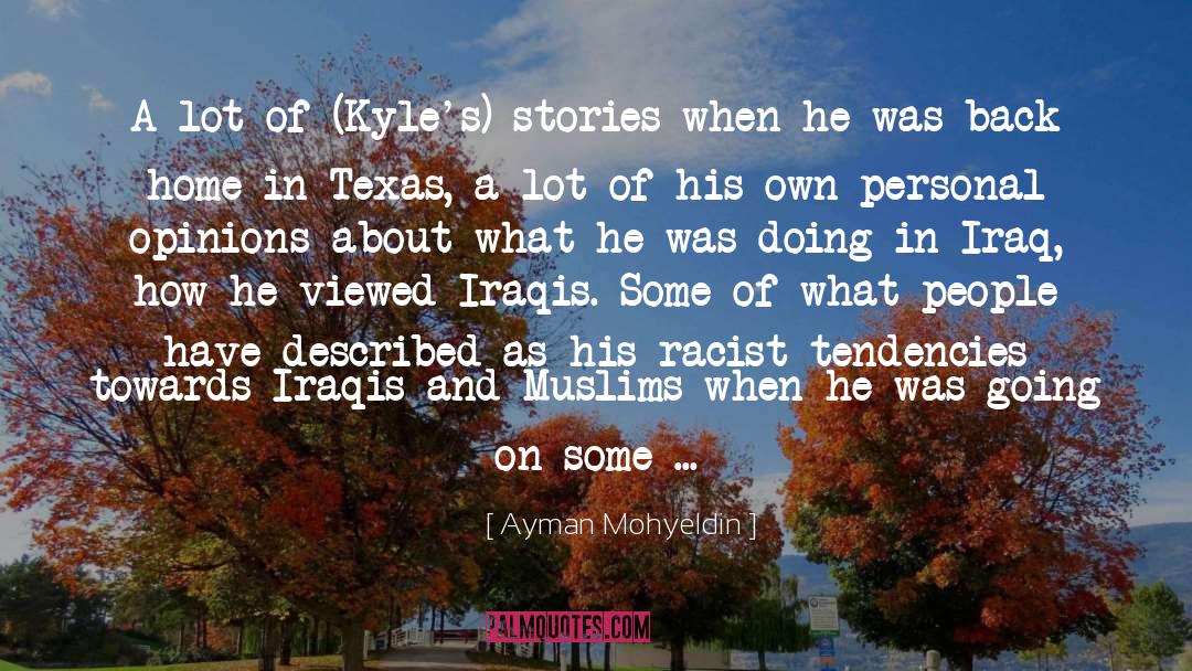 Stories From The Heart quotes by Ayman Mohyeldin