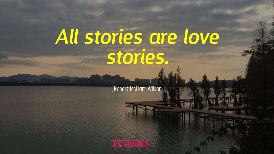 Stories Life quotes by Robert McLiam Wilson