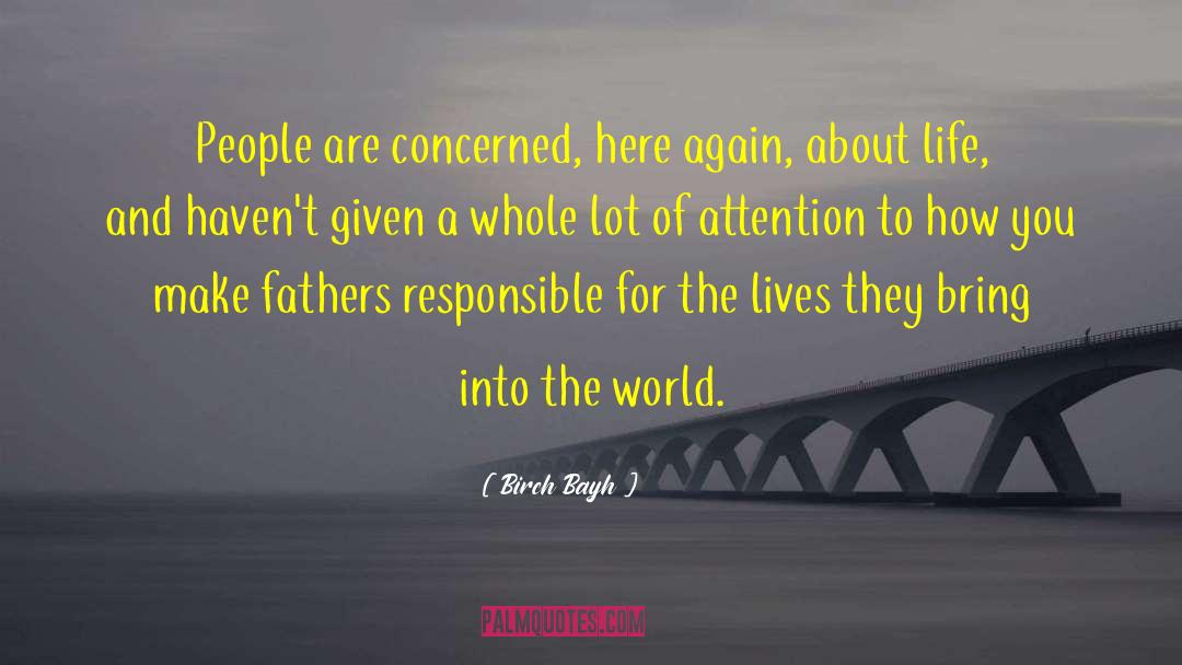 Stories Of People quotes by Birch Bayh
