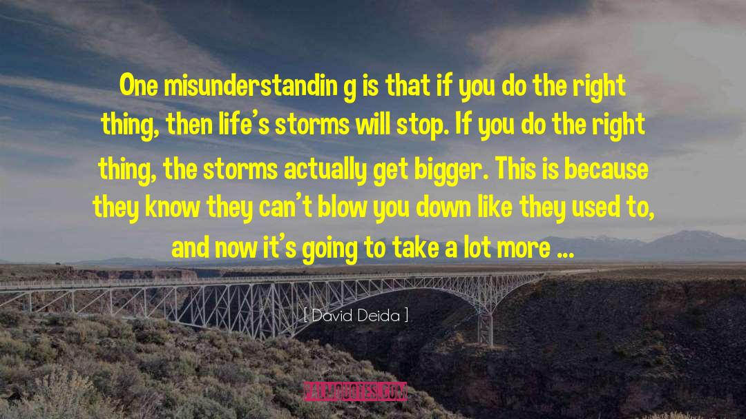 Storm Clouds quotes by David Deida