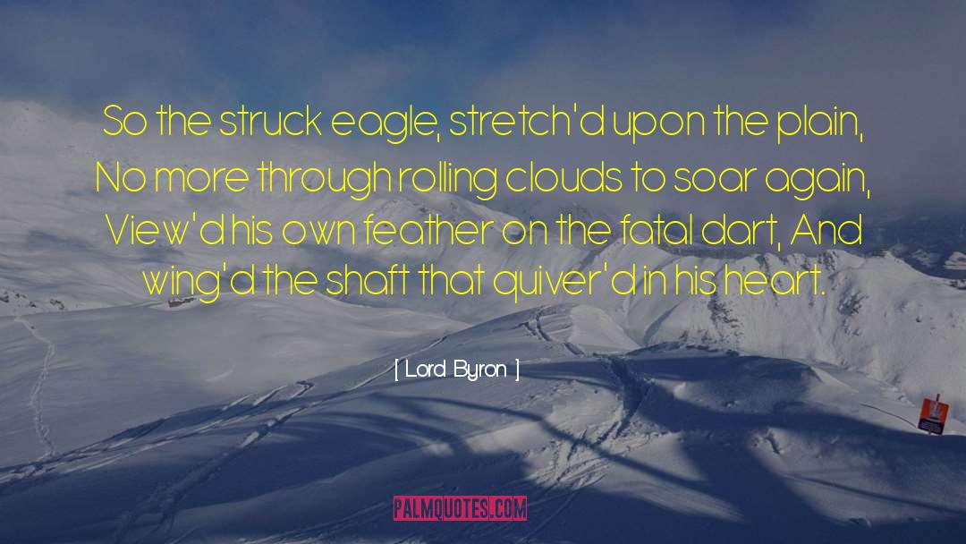 Storm Clouds quotes by Lord Byron