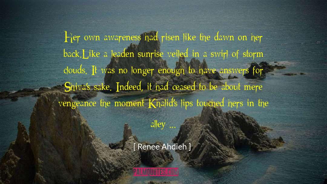 Storm Clouds quotes by Renee Ahdieh