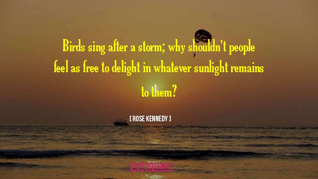 Storm Kits quotes by Rose Kennedy