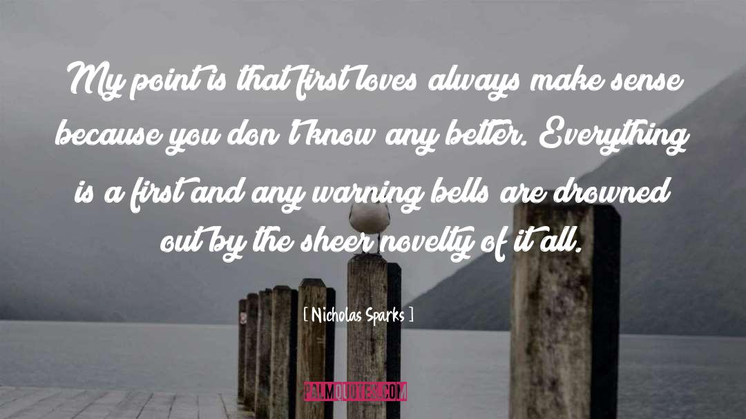 Storm Warning quotes by Nicholas Sparks