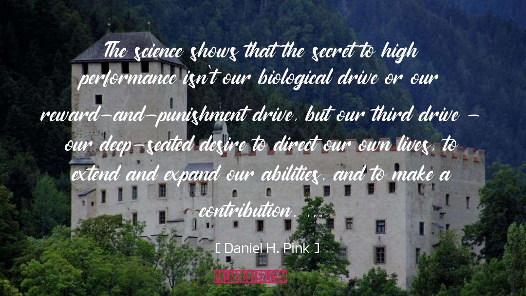 Stormes Drive Parma quotes by Daniel H. Pink