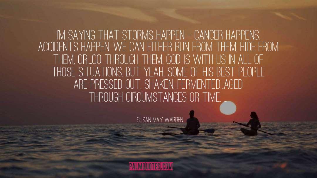 Storms quotes by Susan May Warren