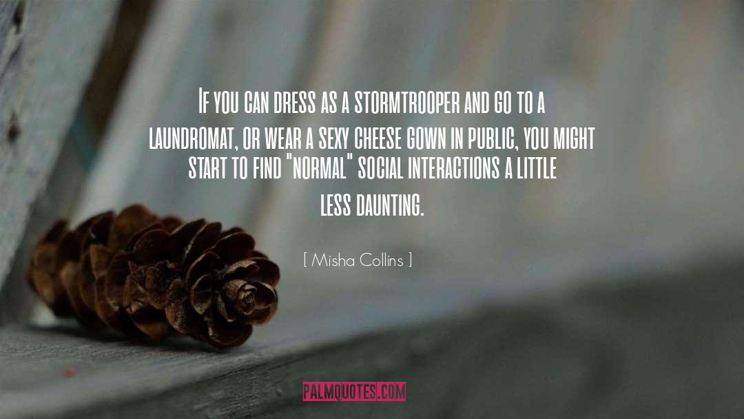 Stormtroopers quotes by Misha Collins