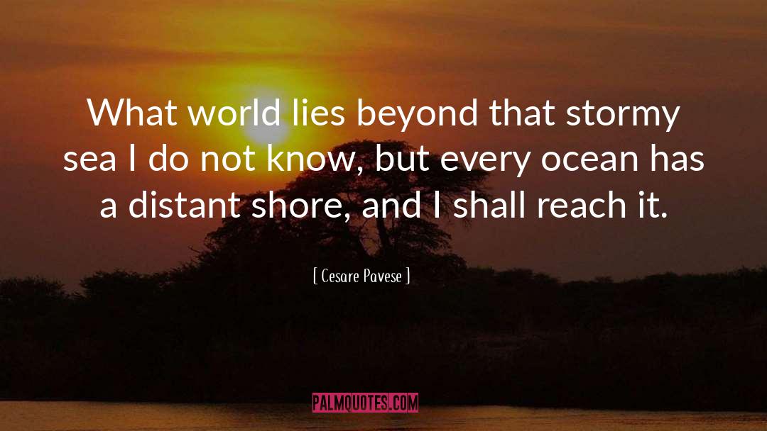 Stormy Seas quotes by Cesare Pavese