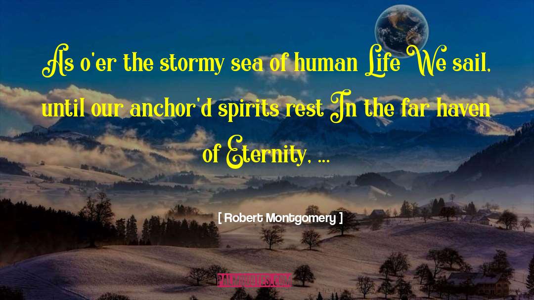 Stormy Seas quotes by Robert Montgomery