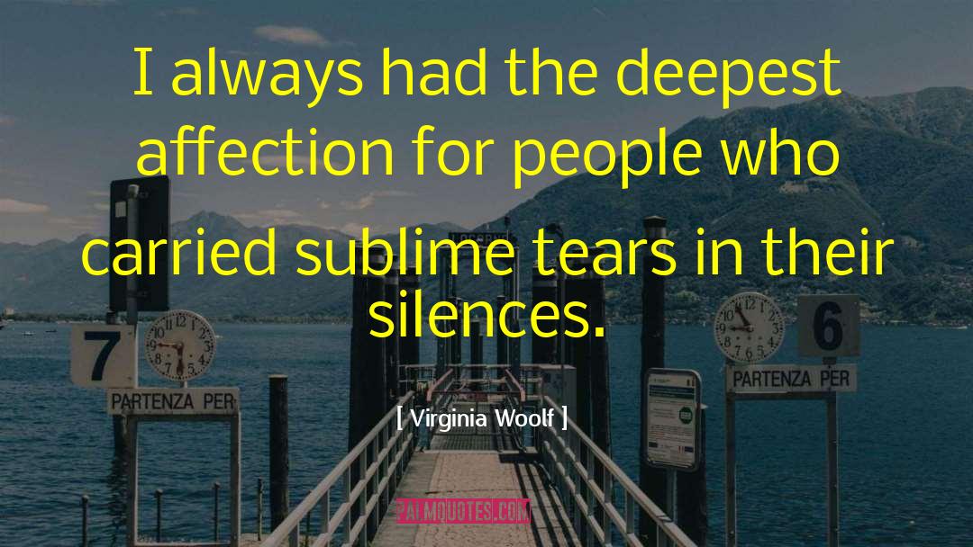 Stormy Silences quotes by Virginia Woolf