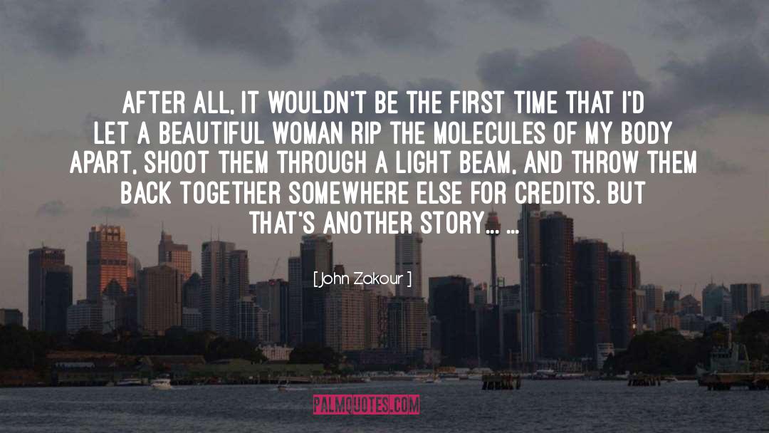 Story Finish quotes by John Zakour