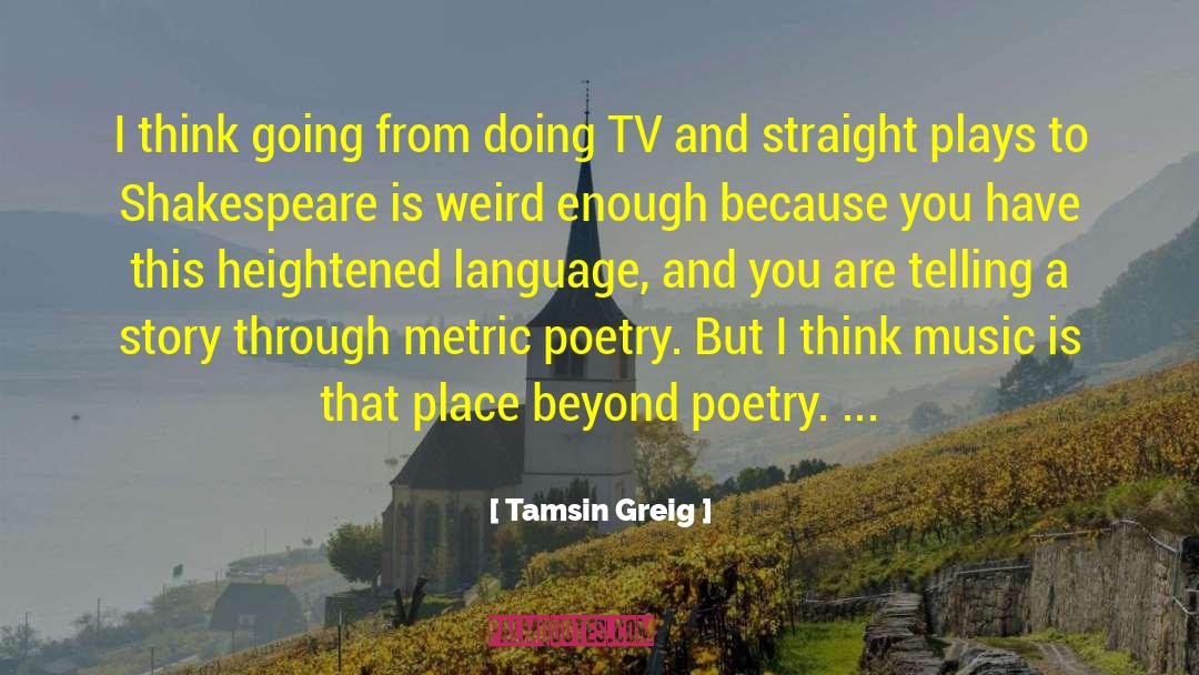 Story Ideas quotes by Tamsin Greig