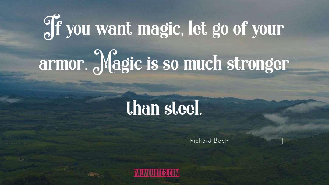 Story Magic quotes by Richard Bach