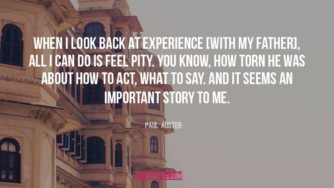 Story Online quotes by Paul Auster