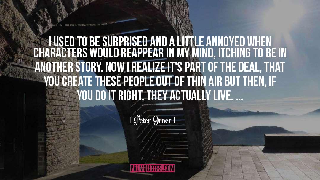 Story quotes by Peter Orner