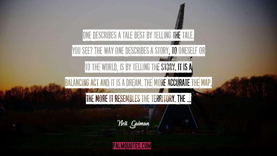 Story Urge quotes by Neil Gaiman
