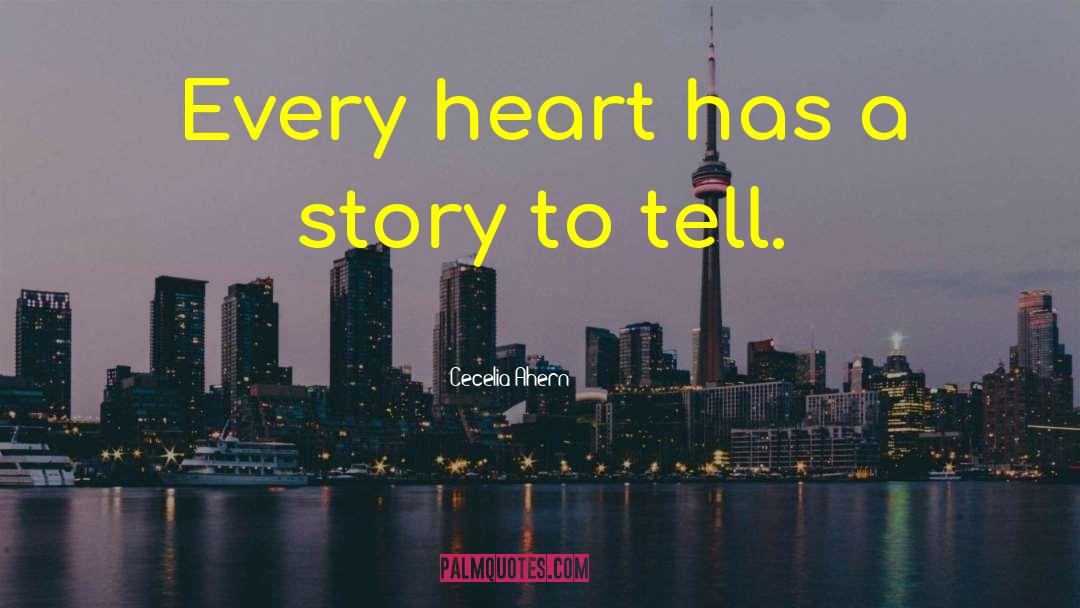 Story Urge quotes by Cecelia Ahern