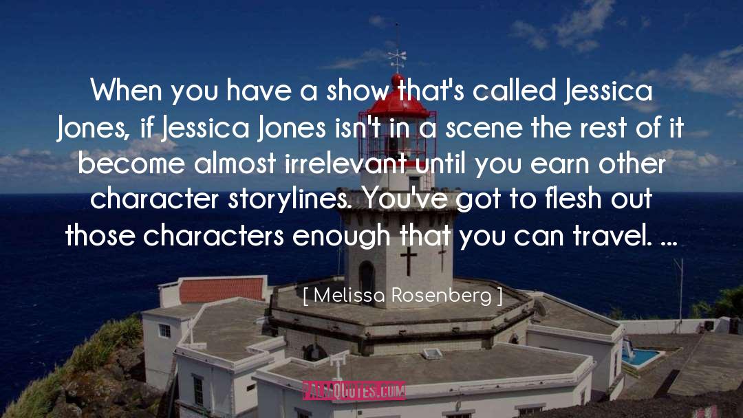Storylines quotes by Melissa Rosenberg