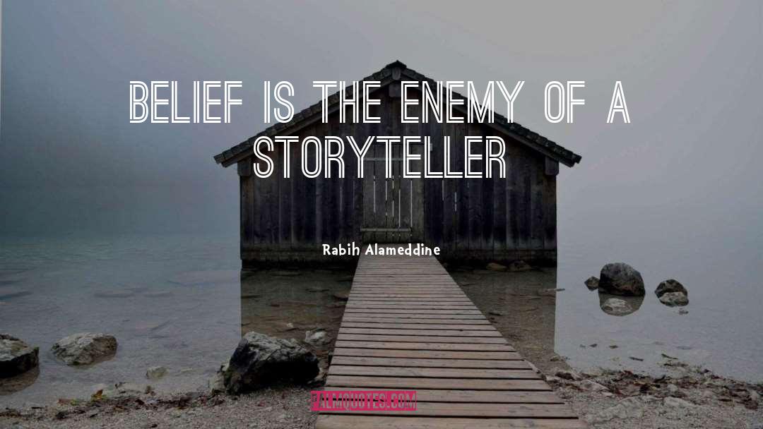 Storyteller quotes by Rabih Alameddine