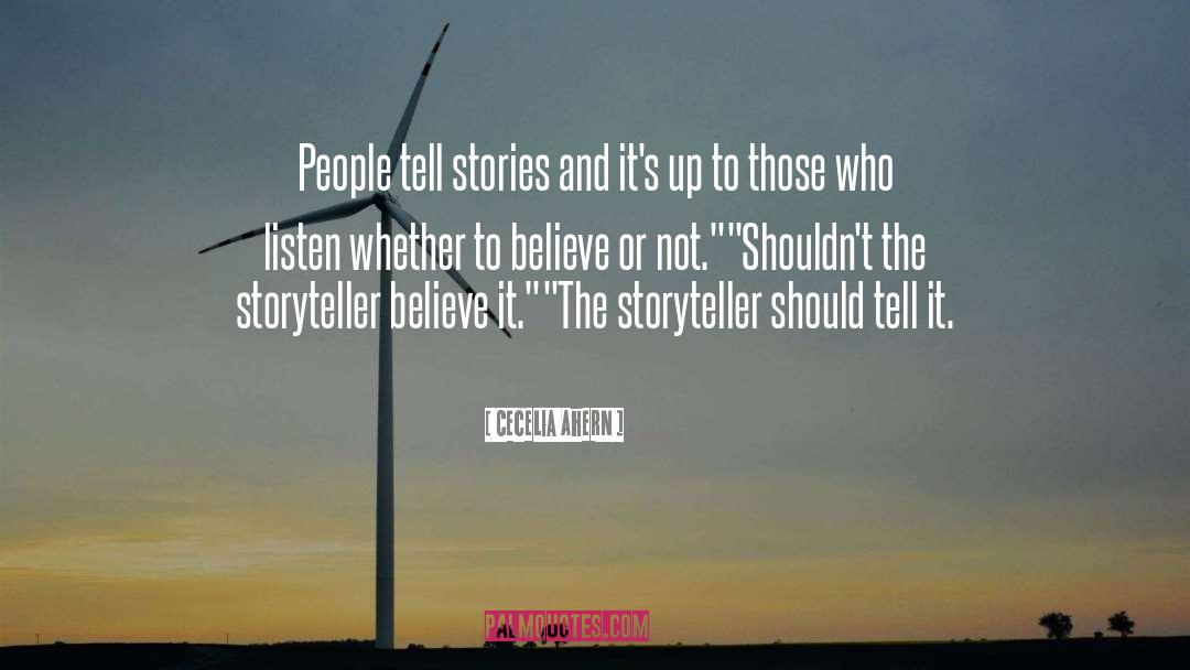 Storytelling Expedition quotes by Cecelia Ahern