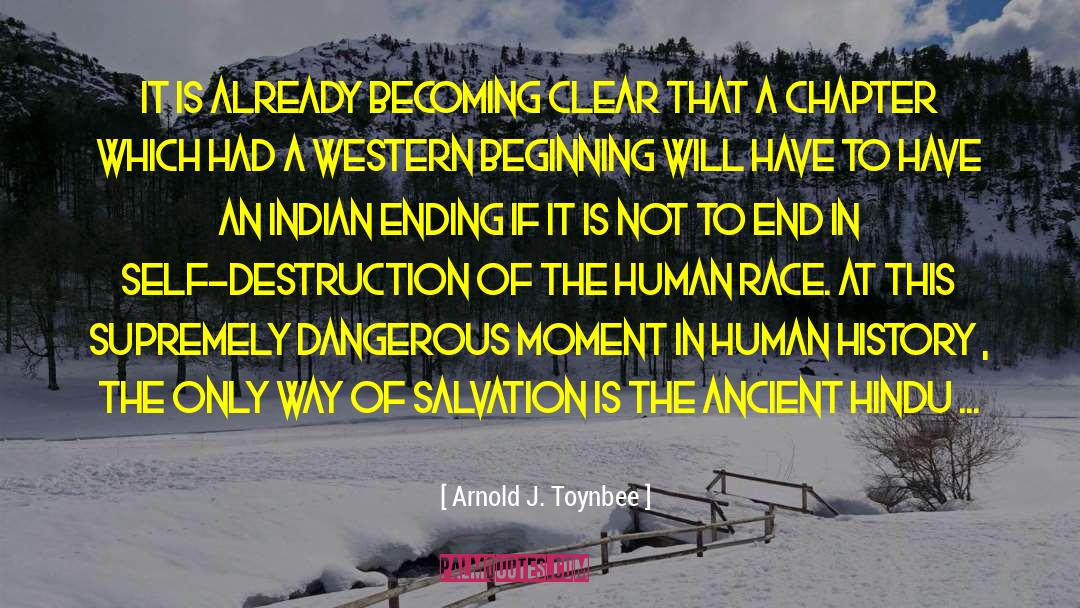 Stotan Chapter quotes by Arnold J. Toynbee