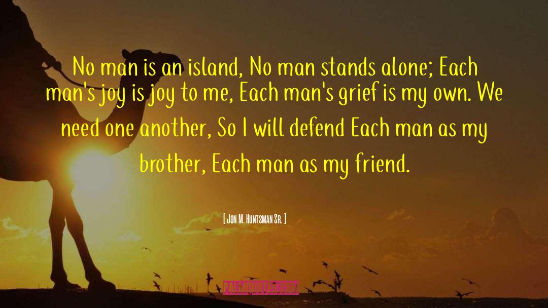 Stoven Island quotes by Jon M. Huntsman Sr.