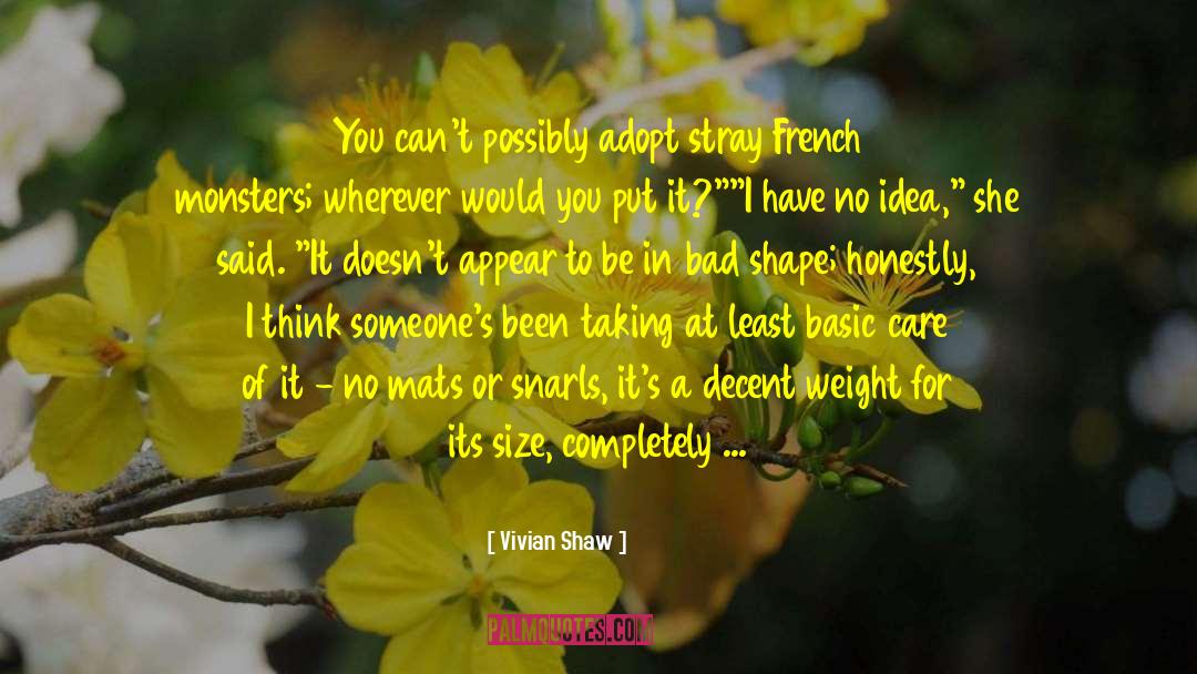 Stow Away quotes by Vivian Shaw