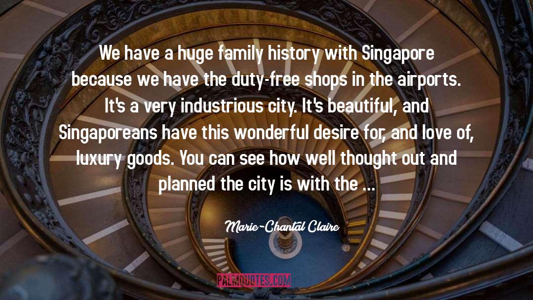 Straaten Singapore quotes by Marie-Chantal Claire