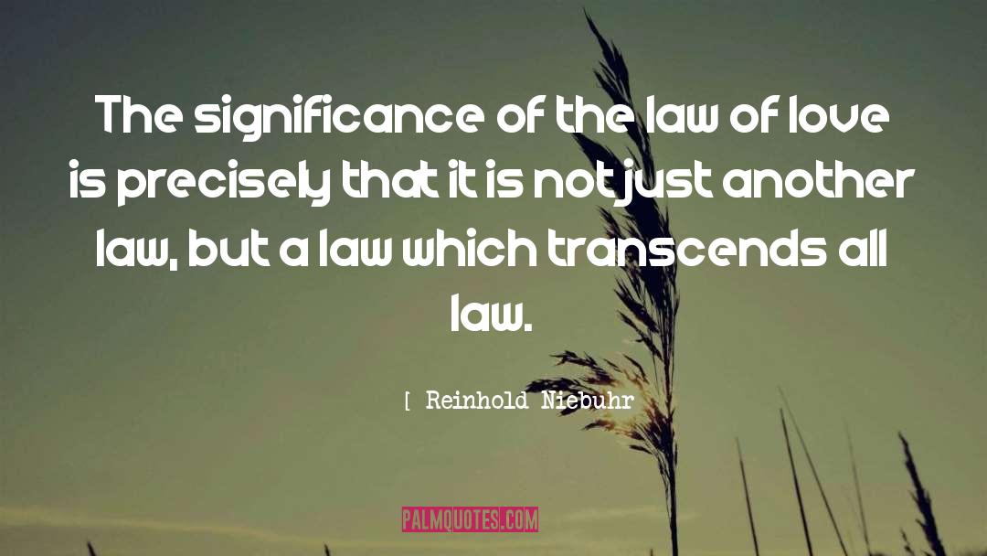 Straggas Law quotes by Reinhold Niebuhr