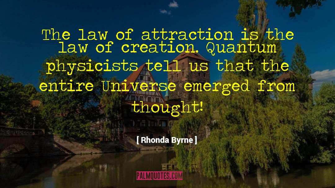 Straggas Law quotes by Rhonda Byrne