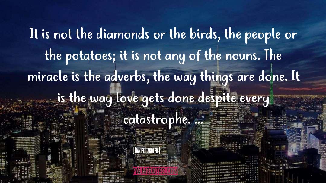 Strahovski Diamond quotes by Daniel Handler