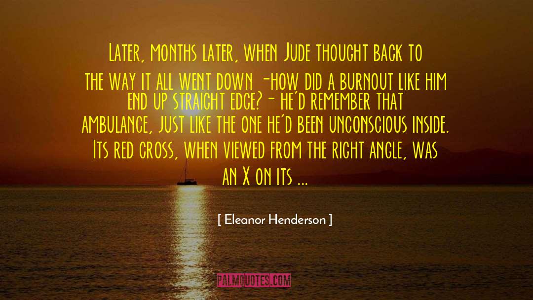 Straight Edge quotes by Eleanor Henderson