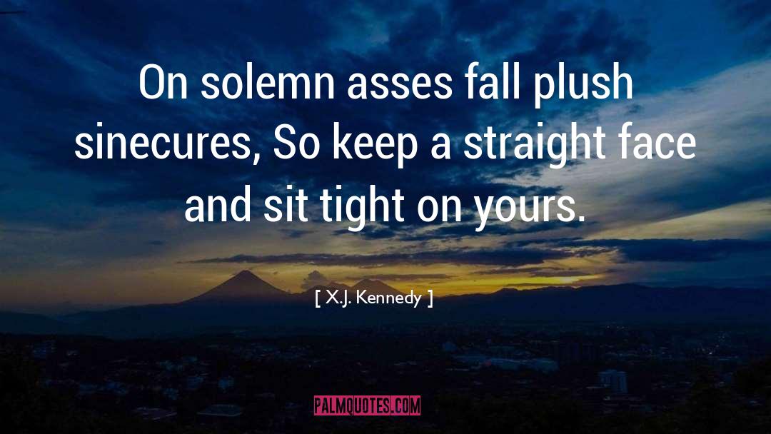 Straight Face quotes by X.J. Kennedy