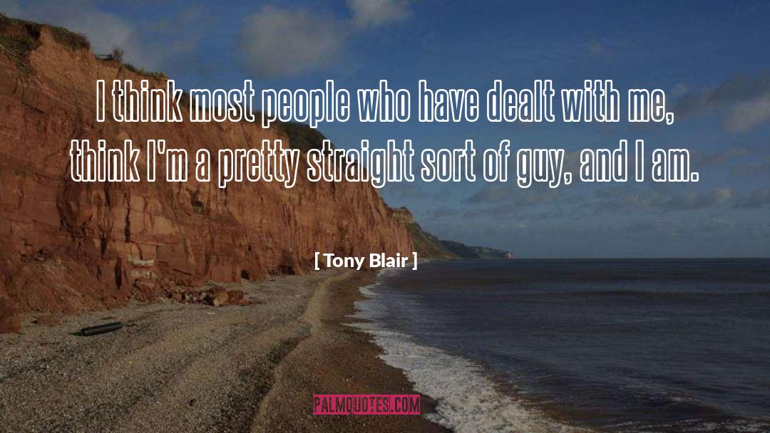 Straight Jacket quotes by Tony Blair