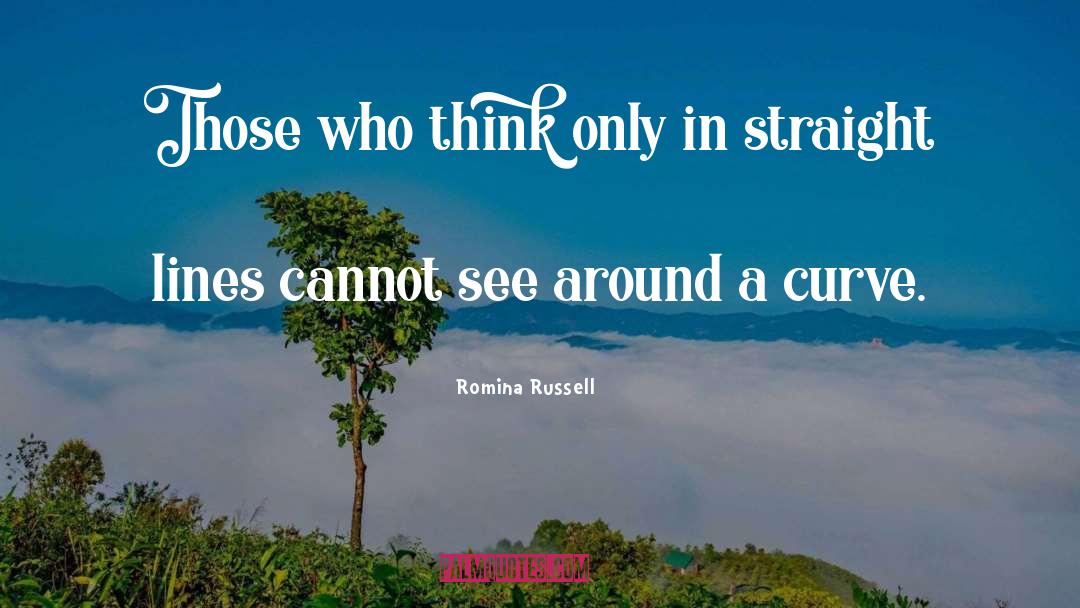Straight Lines quotes by Romina Russell