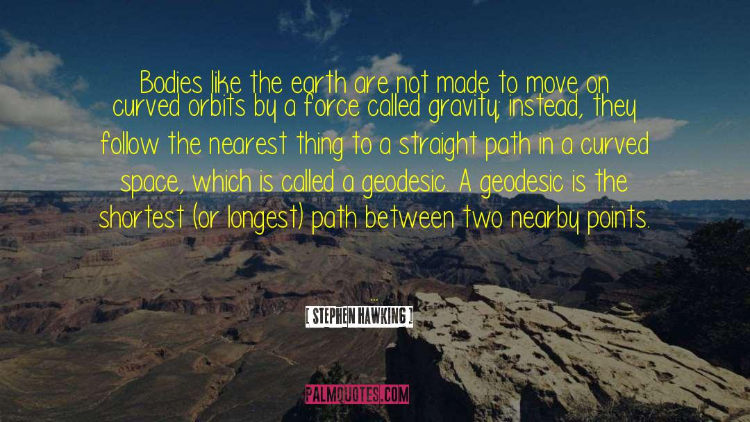 Straight Path quotes by Stephen Hawking