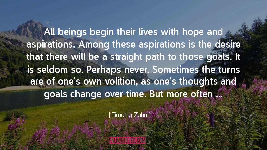 Straight Path quotes by Timothy Zahn