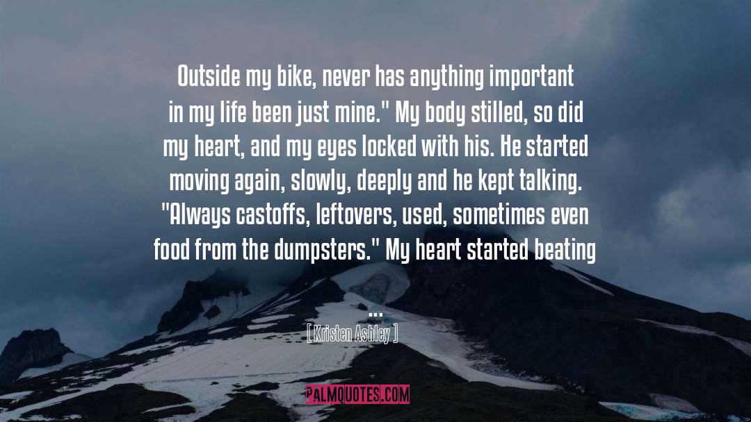 Straight Through The Heart Essay quotes by Kristen Ashley