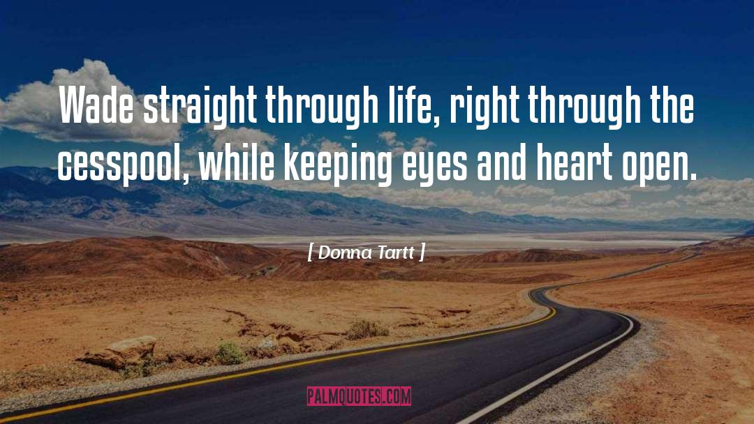 Straight Through The Heart Essay quotes by Donna Tartt