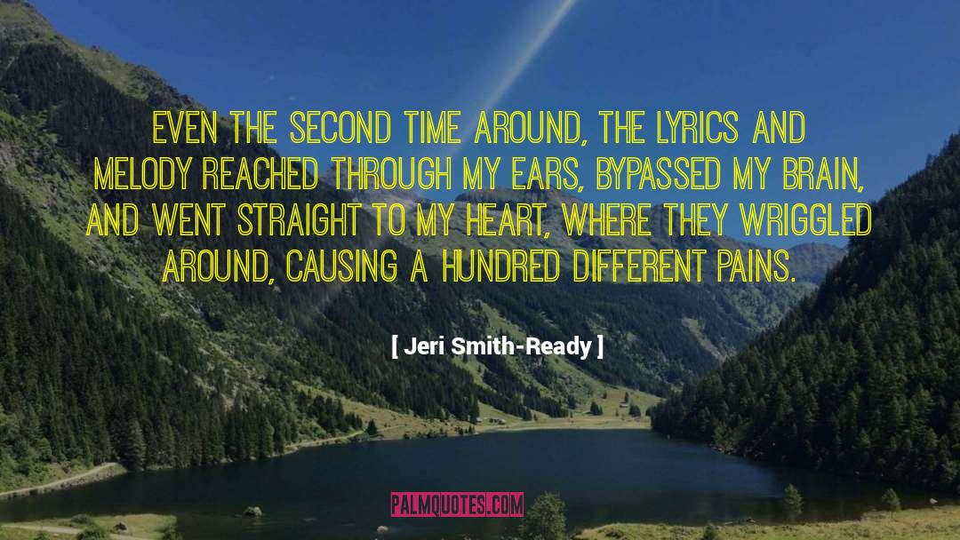 Straight Through The Heart Essay quotes by Jeri Smith-Ready