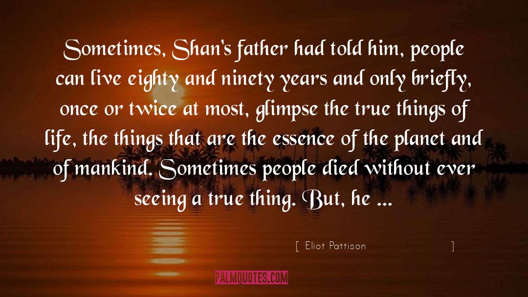 Strange But True quotes by Eliot Pattison