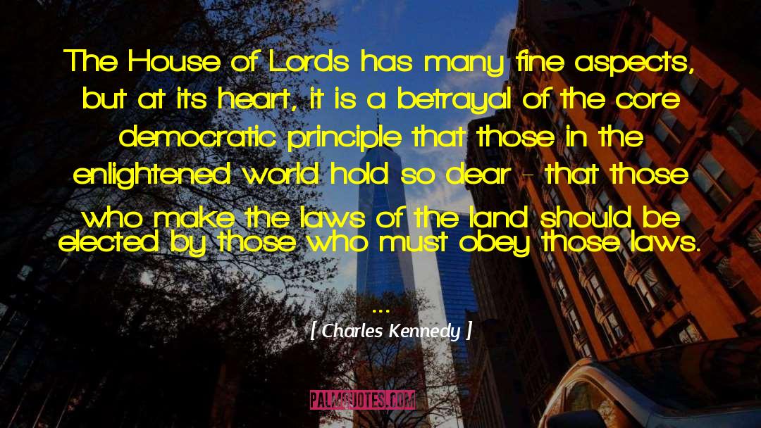 Strange Laws quotes by Charles Kennedy