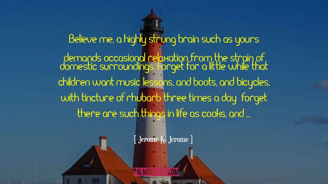 Strange Lit quotes by Jerome K. Jerome