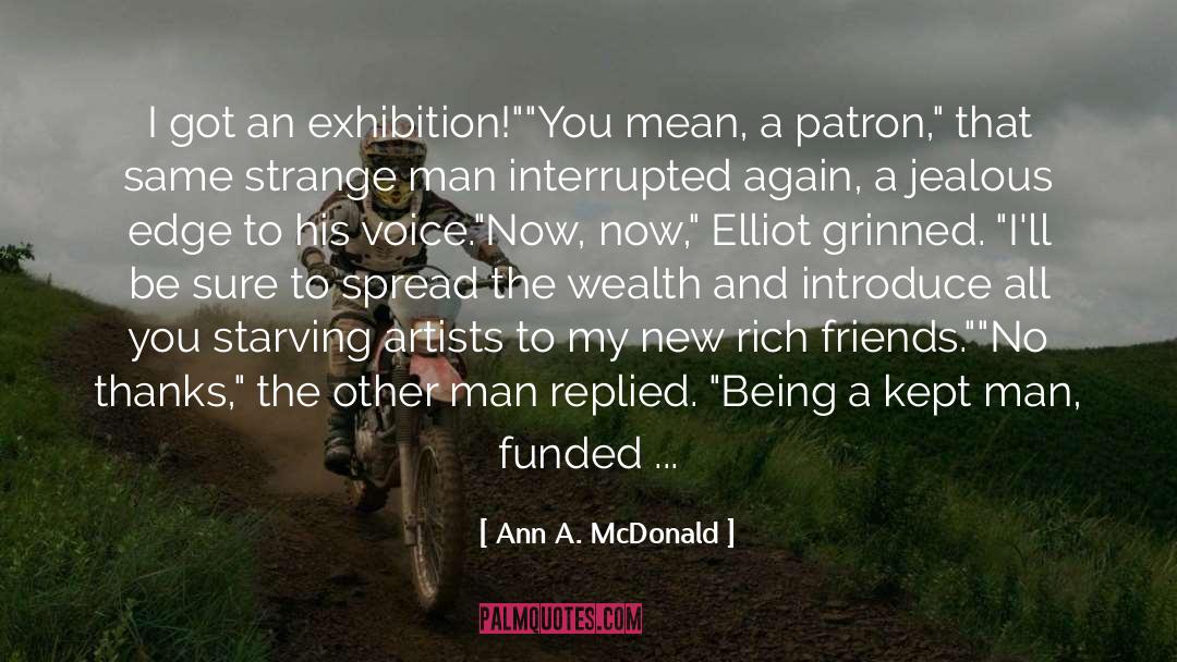 Strange Man quotes by Ann A. McDonald